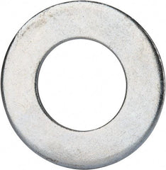 Value Collection - 1-1/2" Screw, Grade 2 Steel SAE Flat Washer - 1-9/16" ID x 3" OD, 0.16" Thick, Zinc-Plated Finish - Caliber Tooling