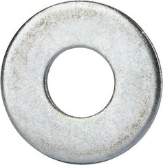 Value Collection - 7/8" Screw, Grade 2 Steel USS Flat Washer - 0.931" ID x 2.28" OD, 0.192" Thick, Zinc-Plated Finish - Caliber Tooling