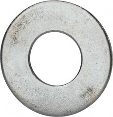 Value Collection - 1-1/2" Screw, Grade 2 Steel USS Flat Washer - 1.615" ID x 3.545" OD, 0.213" Thick, Zinc-Plated Finish - Caliber Tooling