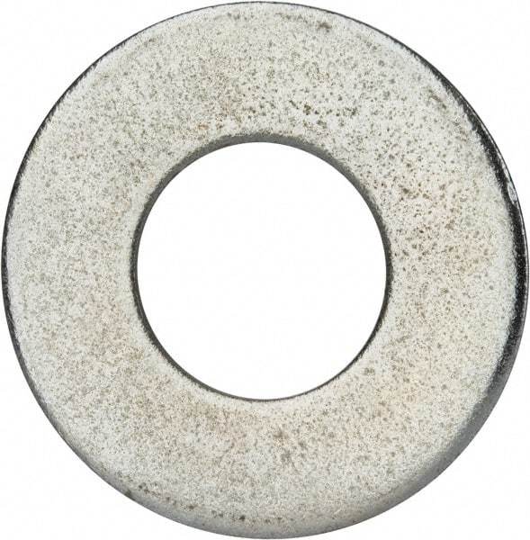 Value Collection - 2" Screw, Grade 2 Steel USS Flat Washer - 2.115" ID x 4.545" OD, 0.213" Thick, Zinc-Plated Finish - Caliber Tooling