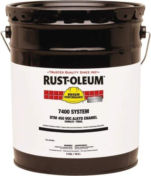 Rust-Oleum - 5 Gal Red Alkyd Primer - 305 to 615 Sq Ft Coverage, 450 gL Content, Direct to Metal, Quick Drying, Interior/Exterior - Caliber Tooling