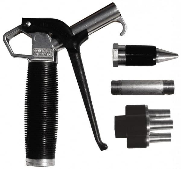 Coilhose Pneumatics - Safety Blow Gun Kit - 3/8 Inlet, 125 Max psi - Caliber Tooling