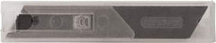 Stanley - 50 Piece Steel Utility Knife Blade - 2-1/8" OAL - Caliber Tooling