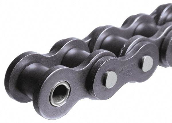 Morse - 1-1/2" Pitch, ANSI 120H, Heavy Series Roller Chain - Chain No. 120H, 10 Ft. Long, 7/8" Roller Diam, 1" Roller Width - Caliber Tooling