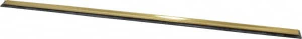 Unger - 22" Rubber Blade Window Washer/Squeegee - Black, Brass Holder - Caliber Tooling