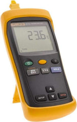 Fluke - -210 to 1,600°F Industrial Thermometer - Digital Display - Caliber Tooling