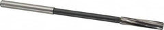 Interstate - 19/64" High Speed Steel Chucking Reamer - Caliber Tooling