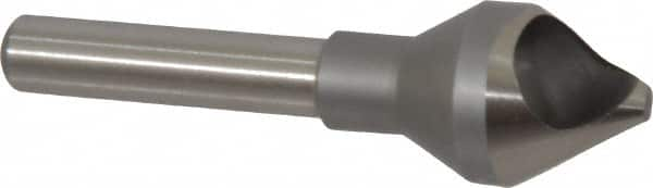 M.A. Ford - 9/16" Head Diam, 1/4" Shank Diam, 0 Flute 60° High Speed Steel Countersink - Caliber Tooling