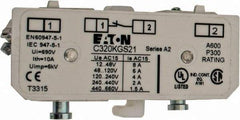 Eaton Cutler-Hammer - Starter Auxiliary Contact - For Use with 100-400A Contactors - Caliber Tooling