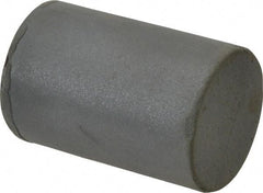 Cratex - 1" Max Diam x 1-1/2" Long, Cylinder, Rubberized Point - Very Fine Grade, Silicon Carbide, 1/4" Arbor Hole, Unmounted - Caliber Tooling