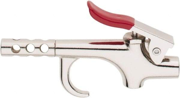 Value Collection - 145 Max psi Safety Booster Thumb Lever Blow Gun - 1/4 NPT, 3" Tube Length, Chrome Plated Zinc - Caliber Tooling