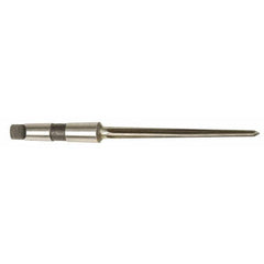 Interstate - 7/16" Reamer Diam, 7/32" Small End Diam, 2MT Morse Taper Shank, 4-3/8" Flute, Bridge Reamer - Caliber Tooling