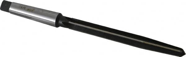 Interstate - 9/16" Reamer Diam, 3/8" Small End Diam, 2MT Morse Taper Shank, 5-1/8" Flute, Bridge Reamer - Caliber Tooling