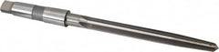 Interstate - 11/16" Reamer Diam, 13/32" Small End Diam, 3MT Morse Taper Shank, 6-1/8" Flute, Bridge Reamer - Caliber Tooling