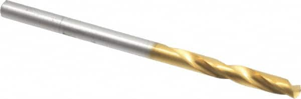 Hertel - #35 135° Spiral Flute High Speed Steel Screw Machine Drill Bit - Caliber Tooling