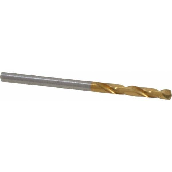 Hertel - #42 135° Spiral Flute High Speed Steel Screw Machine Drill Bit - Caliber Tooling