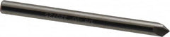 Hertel - 1/8" Head Diam, 1/8" Shank Diam, 3 Flute 90° Solid Carbide Countersink - Bright Finish, 1-1/2" OAL, Single End, Straight Shank, Right Hand Cut - Caliber Tooling