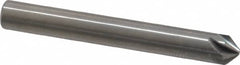 Hertel - 3/16" Head Diam, 3/16" Shank Diam, 6 Flute 90° Solid Carbide Countersink - Caliber Tooling