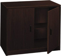 Hon - 36" Wide x 29-1/2" High x 20" Deep, 1 Drawer Supply - Laminate Over Wood, Mahogany - Caliber Tooling