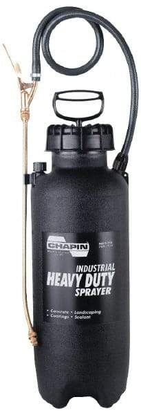 Chapin - 3 Gal Garden Hand Sprayer - Reinforced Hose, Polyethylene Tank, For Industrial Applications - Caliber Tooling