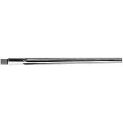 Interstate - #14 Pin, 1.542" Diam, 1-1/4" Small End, 1-1/2" Diam Straight Shank, 14" Flute, Taper Pin Reamer - Caliber Tooling