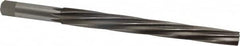 Interstate - #10 Pin, 0.7216" Diam, 0.5799" Small End, 5/8" Diam Straight Shank, 6-13/16" Flute, Taper Pin Reamer - Caliber Tooling