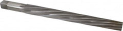 Interstate - #14 Pin, 1.542" Diam, 1-1/4" Small End, 1-1/2" Diam Straight Shank, 14" Flute, Taper Pin Reamer - Caliber Tooling