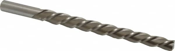 Interstate - #10 Pin, 0.7216" Diam, 0.5799" Small End, 5/8" Diam Straight Shank, 6-13/16" Flute, Taper Pin Reamer - Caliber Tooling