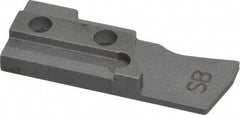 Kennametal - Right Hand, 3/32 Inch Insert Width, Indexable Cutoff and Grooving Support Blade - SB333101 - Caliber Tooling