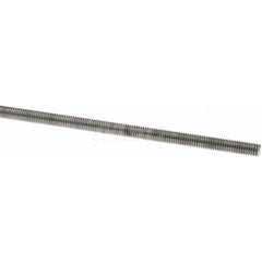 Threaded Rod: M5 X 0.8, 1″ Long, Stainless Steel, Grade B7 Metric, 1A, Right Hand Thread