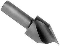 Keo - 2" Head Diam, 3/4" Shank Diam, 1 Flute 60° High Speed Steel Countersink - Caliber Tooling