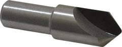 Interstate - 5/8" Head Diam, 1/2" Shank Diam, 1 Flute 90° High Speed Steel Countersink - Caliber Tooling