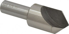 Interstate - 7/8" Head Diam, 1/2" Shank Diam, 1 Flute 90° High Speed Steel Countersink - Caliber Tooling