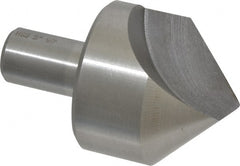 Interstate - 2" Head Diam, 3/4" Shank Diam, 1 Flute 90° High Speed Steel Countersink - Caliber Tooling