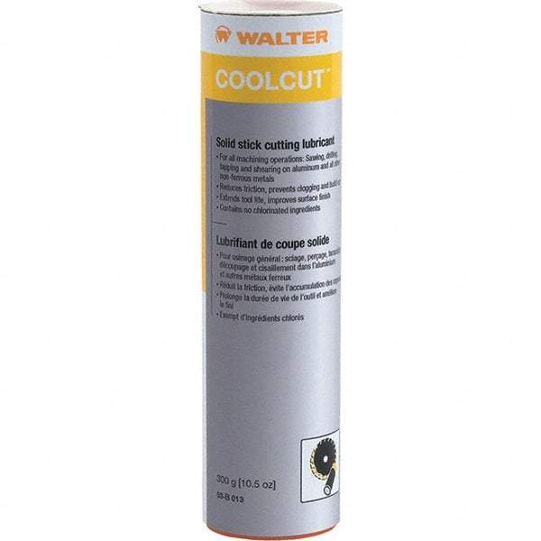 WALTER Surface Technologies - CoolCut, 10.5 oz Stick Cutting Fluid - Solid Stick, For Broaching, Drilling, Milling, Reaming, Sawing, Shearing, Tapping - Caliber Tooling