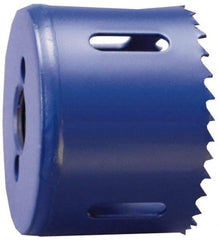 Disston - 2-3/8" Diam, 1-7/8" Cutting Depth, Hole Saw - Bi-Metal Saw, Toothed Edge - Caliber Tooling