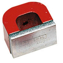 General - 1 Hole, 3/16" Hole Diam, 3" Overall Width, 15/16" Deep, 2-1/2" High, 50 Lb Average Pull Force, Alnico Power Magnets - 3/4" Pole Width - Caliber Tooling