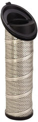 Parker - 40 Micron, 4-1/2" Outside Diam, Woven Wire Media, Filter Element - Woven Wire - Caliber Tooling