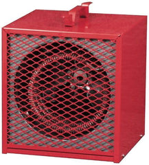 Marley - 19,110 Max BTU Rating, Portable Utility Heater - 240/208 Volts, 10-1/2" Wide x 11" High - Caliber Tooling