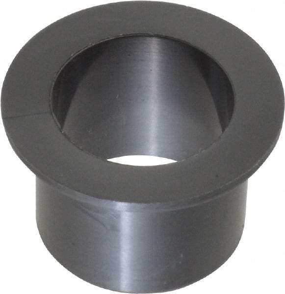 Igus - 5/8" Inside x 3/4" Outside Diam, Thermoplastic Sleeve Bearing - 1" Outside Diam, 1/16" Flange Thickness, 5/8" OAL - Caliber Tooling