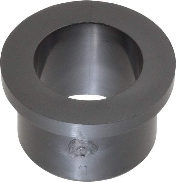 Igus - 3/4" Inside x 1" Outside Diam, Thermoplastic Sleeve Bearing - 1-1/4" Outside Diam, 5/32" Flange Thickness, 3/4" OAL - Caliber Tooling