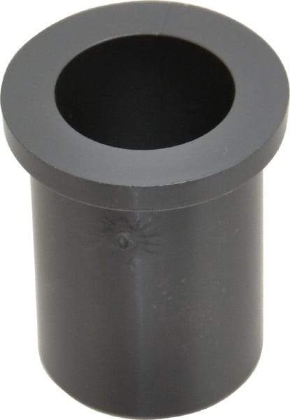 Igus - 3/4" Inside x 1" Outside Diam, Thermoplastic Sleeve Bearing - 1-1/4" Outside Diam, 5/32" Flange Thickness, 1-1/2" OAL - Caliber Tooling