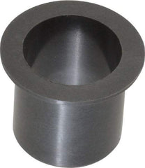 Igus - 5/8" Inside x 23/32" Outside Diam, Thermoplastic Sleeve Bearing - 15/16" Outside Diam, 0.046" Flange Thickness, 3/4" OAL - Caliber Tooling