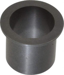 Igus - 7/8" Inside x 1" Outside Diam, Thermoplastic Sleeve Bearing - 1-1/4" Outside Diam, 1/16" Flange Thickness, 1" OAL - Caliber Tooling