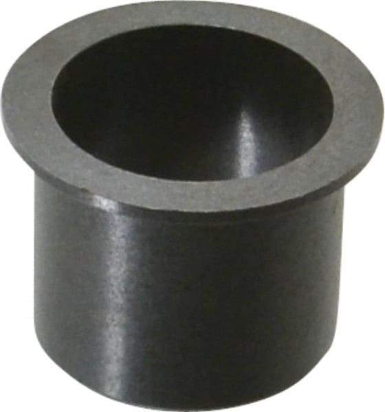 Igus - 1" Inside x 1-1/8" Outside Diam, Thermoplastic Sleeve Bearing - 1-3/8" Outside Diam, 1/16" Flange Thickness, 1" OAL - Caliber Tooling