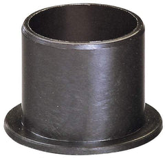 Igus - 1-1/8" Inside x 1-9/32" Outside Diam, Thermoplastic Sleeve Bearing - 1-9/16" Outside Diam, 0.078" Flange Thickness, 3/4" OAL - Caliber Tooling