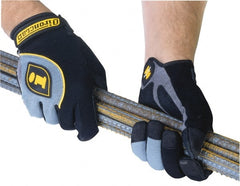 ironCLAD - Size 2XL (11-12) Synthetic Leather Anti-Vibration/Impact Protection Work Gloves - Caliber Tooling