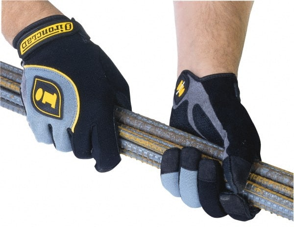 ironCLAD - Size S (7-8) Synthetic Leather Anti-Vibration/Impact Protection Work Gloves - Caliber Tooling