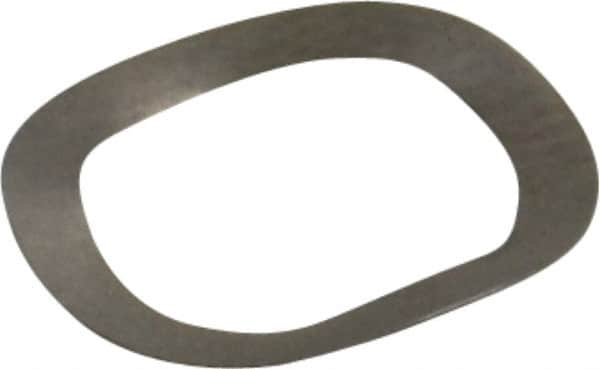 Gardner Spring - 0.35" ID x 0.492" OD, Grade 302 Stainless Steel Wave Disc Spring - 0.007" Thick, 0.035" Overall Height, 0.02" Deflection, 4 Lb at Deflection - Caliber Tooling