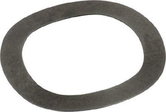 Gardner Spring - 0.531" ID x 0.734" OD, Grade 1074-1095 Steel Wave Disc Spring - 0.009" Thick, 0.05" Overall Height, 0.03" Deflection, 5.5 Lb at Deflection - Caliber Tooling